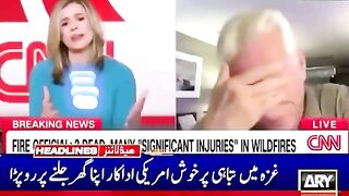 The American famous actor crying on his house fire by God