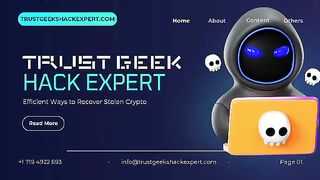 DON'T LET MISPLACED FUNDS HOLD YOU BACK// START YOUR RECOVERY JOURNEY WITH TRUST GEEKS HACK EXPERT