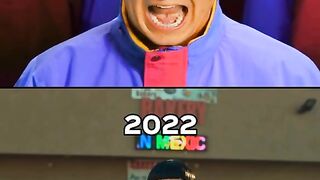 Music 2021 vs 2022
