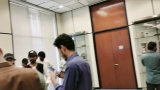 Friend enjoying