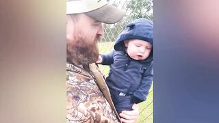 What Happens when Baby Play With Daddy