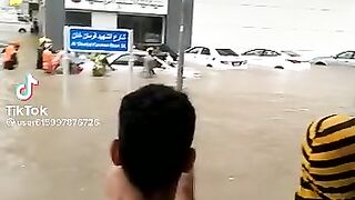 Rain in Saudi Arabia