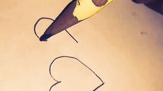 How to draw a heart esay step by step craft tutorials