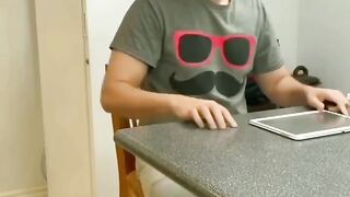 Funny  cat enjoy