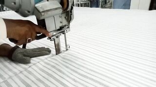 Fabric cutting process