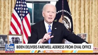Peter Doocy, hosts react to Biden's farewell warning to America