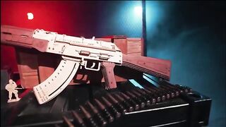 Robotime Rokr Automatic Rifle AK-47 3D