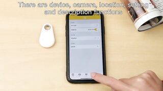 Water Drop Bluetooth-compatible Anti Lost Object Finder