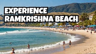 Ramkrishna beach Vizag/ visakhapatnam as a whole #India