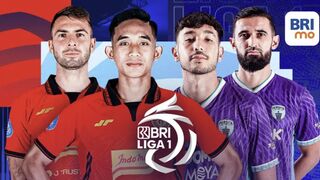 Persija Jakarta Vs Persita Tangerang - Line Up _ Kick Off _ BRI Liga 1 2025