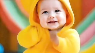 "A Child Dancing to the Rhythm of Music"