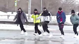 Walking dance