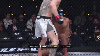 Bogdan Guskov (17-3) choked Billy Elekana in the 2nd round like this