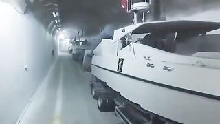 BREAKING Iranian media has released footage of the previously announced underground naval facilities in southern Iran