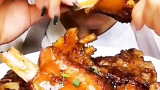 Sweet Roast Ribs yummy ????????????