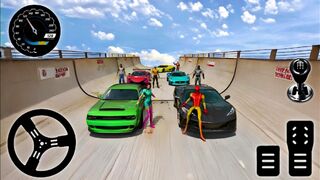 Superhero Car Stunts Racing 3D - Ramp Car Racing - Android Gameplay ????