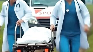 Doctors rescued a pregnant mare