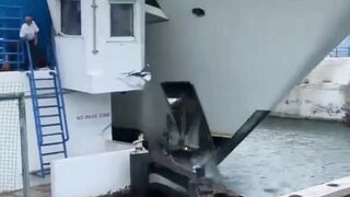 accident in the port