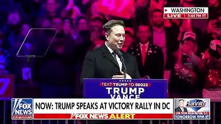 Elon Musk, son X, join Trump onstage at ‘victory rally’