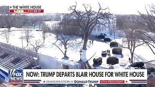 Bidens greet Trumps for pre-inauguration tea at White House