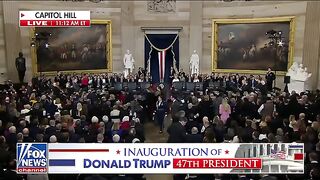 Obama, Clinton, Bush enter inauguration ceremony ahead of Biden, Trump