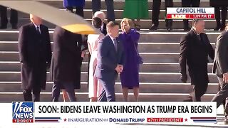 Bidens depart Washington, DC as Trump era begins