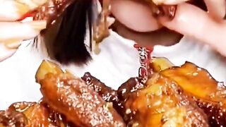 Sweet ribs yummy