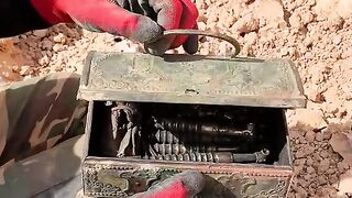 A copper sabsi made in Ketama in 1899 A heritage masterpiece that reflects the creativity of Ketama craftsmen