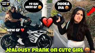 Girlfriend Prank On Cute Girl ???? | She Started Crying ???? | Shefali Ko Gussa Agya ???? | illegal x Rider ????