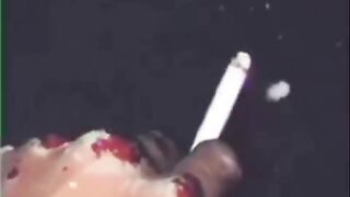 Love gives pain Cigarettes gives peace