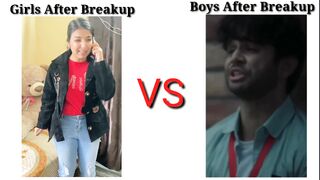 Girls After Breakup VS Boys After Breakup ||