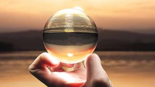 How To Add Spherize Effect In Photoshop | How To Create Crystal Ball In Photoshop