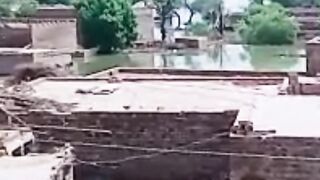 Poor villagers flood time