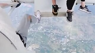 Parachute gliding