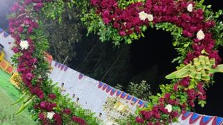 Waterfalls with melodious music