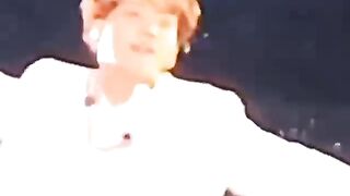 Jungkook can't stop to look at her in concert girls don't jealous