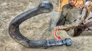 Truck Spindle Stub Axle Steering Arm Thread Repairing and Restoration a Technical Idea on Lathe Machine