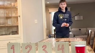First to Score Hidden Cup Trick Shot Wins