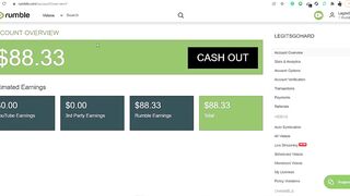 Rumble Cashout Process