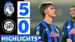 Atalanta 5-0 SK Sturm Graz _ Champions League