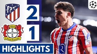 Atlético Madrid 2-1 Bayer Leverkusen _ Champions League