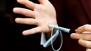 Rubber band magical Tricks