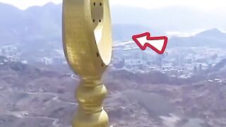 Mecca Clock Tower Moon | Abraj Al bait