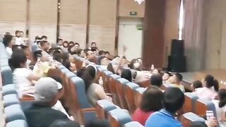The professor was shocked
