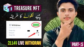 Treasure Nft 2114$???? Live Withdrawal???? || Treasure Nft Withdrawal Process ???? || Treasure Nft Withdraw❣️