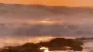 Beautiful Beach Sunset Boracay Philippines