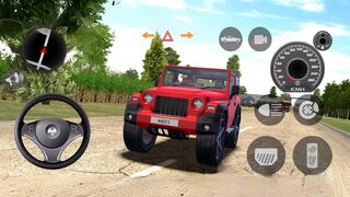 Modified Mahindra Red Thar || Indian Car Simulator 3D || Car Game 3D || Android Gameplay ????