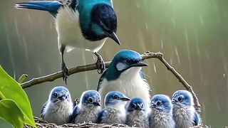 A bird that prevents the rain.