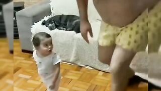 Funny shorts by babies