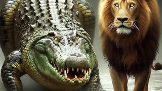 AI FUSION LION+CROCODILE=??